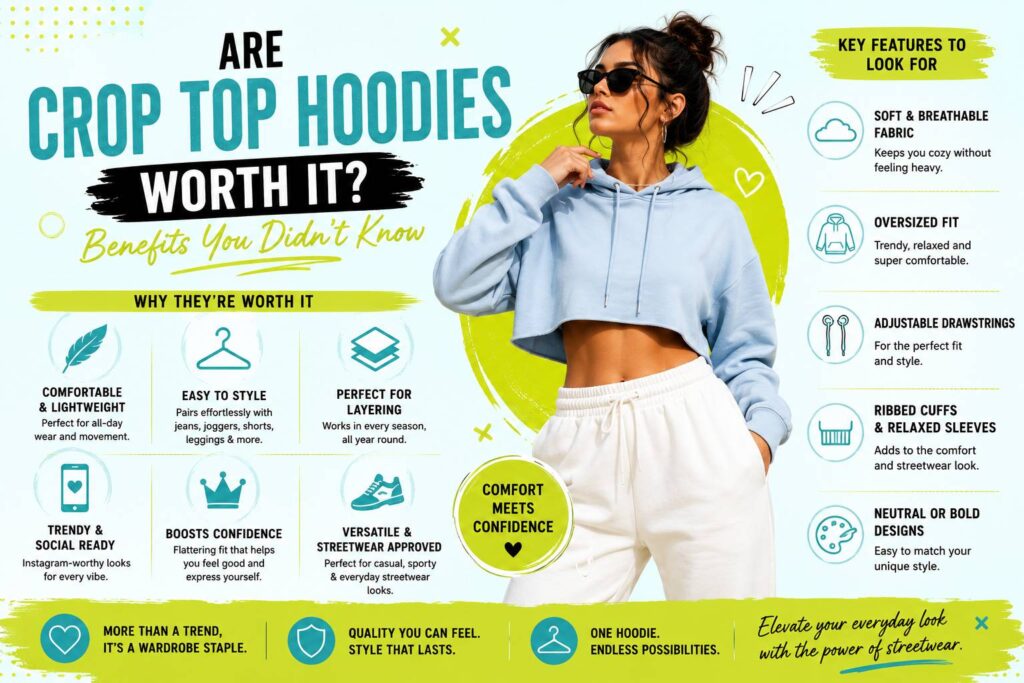 Are Crop Top Hoodies Worth It? Benefits You Didn’t Know
